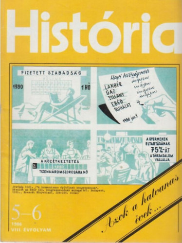 Lapkiad Vllalat - Histria 1986/5-6