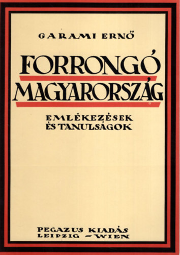 Forrong Magyarorszg - Emlkezsek s tanulsgok (reprint)