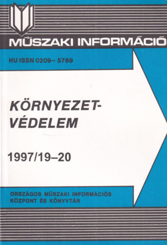 Mszaki Informci - Krnyezetvdelem 1997.19-20