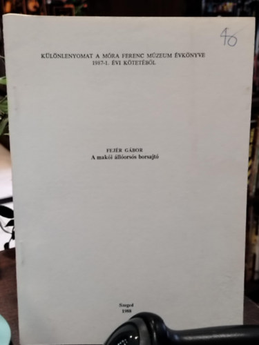 A mak�i �ll�ors�s borsajt�