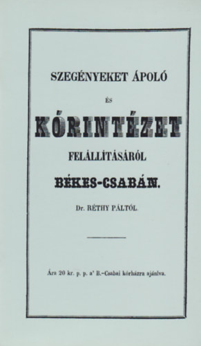 Szegnyeket pol s krintzet fellltsrl Bkes-Csabn