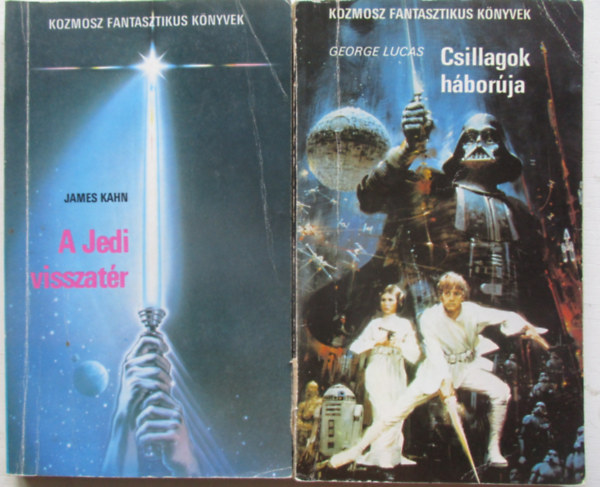 2 db Star Wars regny: Csillagok hborja + A Jedi visszatr (Kozmosz Fantasztikus Knyvek)
