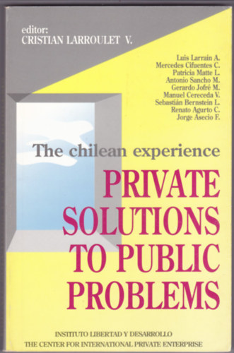 Private solutions to public problem