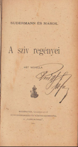 A szv regnyei- ht novella s Juliette vlsa c . m egybektve