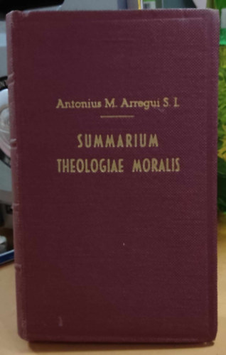Summarium Theologiae Moralis (Az erklcsteolgia sszefoglalsa)