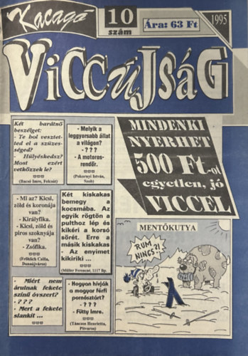 Kacag� Vicc�js�g 1995/10. sz�m