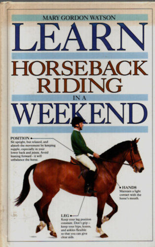 Learn Horseback Riding in a Weekend.