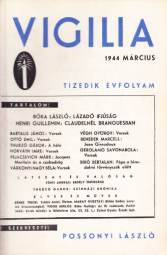 Vigilia 1994 mrcius (X. vf.)