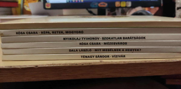Mit mesél a természet csomag (6 kötet): Szokatlan barátságok + Répa, retek, mogyoró + Erdő emeletei + Mézesváros + Mit mesélnek a hegyek? + Vízivár