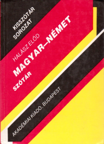 Magyar-nmet sztr (Kissztr sorozat)