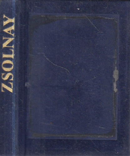 Zsolnay (angol nyelv miniknyv, zomncplakett nlkl)