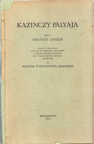 Kazinczy plyja