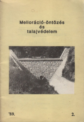 Melioráció-öntözés és talajvédelem