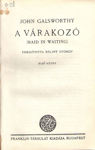 A v�rakoz� I-II.