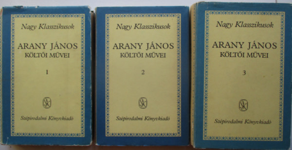 Arany J�nos k�lt�i m�vei I-III.