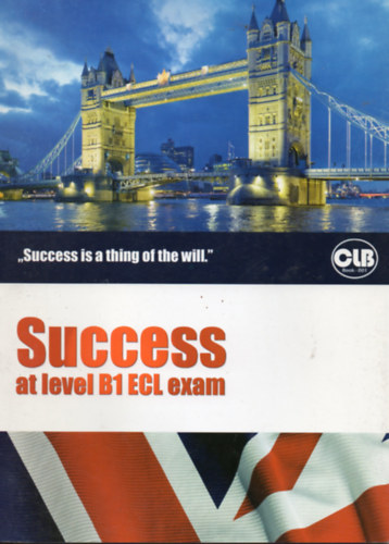 Succes at level B1 ECL exam
