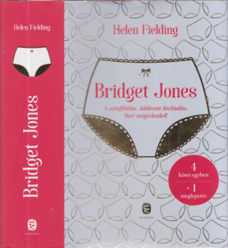 Bridget Jones - Jubileumi dszkiads (4ktet egyben +1 meglepets)