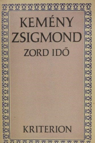 Kemny Zsigmond - Zord id