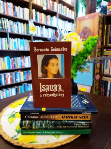 Marguerite Duras, H de vere Stacpoole, Arnothy Christine, Karen Blixen, Ifjabb Alexandre Dumas Bernardo Giumaraes - Romantikus k�nyvcsomag 6 darabos K�NYVMENT� AJ�NLAT:  Isaura, a rabszolgal�ny, A szeret�, A k�k lag�na, Afrikai sz�l, Volt egy farmom Afrik�ban, A kam�li�s h�lgy