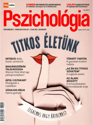 Pszicholgia - HVG Extra Magazin - 2017/1.