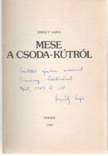 Mese a csoda-ktrl (Dediklt)