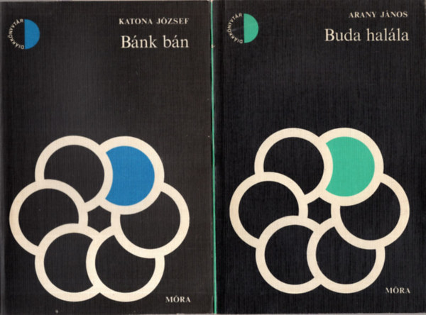 Katona Jzsef, Arany Jnos Kosztolnyi Dezs - 3 db Dikknyvtr knyv ( egytt ) 1. Buda halla, 2. Bnk Bn, 3. Boldogsg