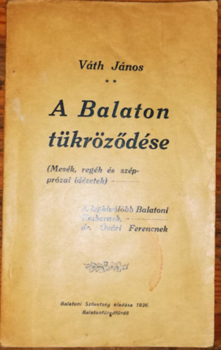 A Balaton tkrzdse