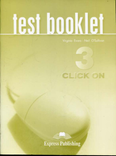 Click on 3 Test Booklet