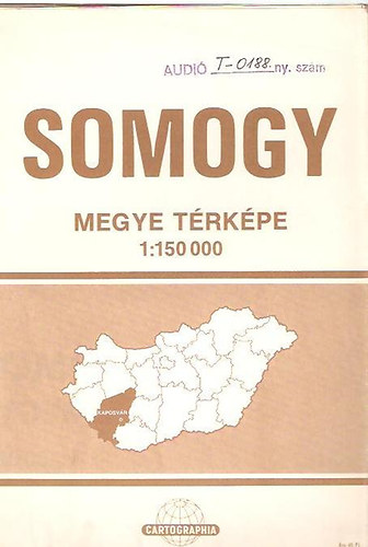 Somogy megye t�rk�pe 1:150 000