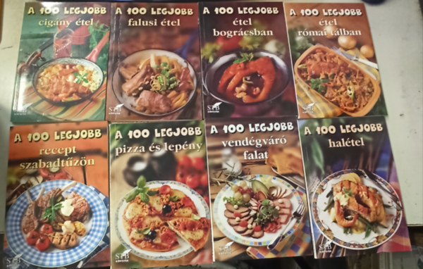 8 db A 100 legjobb: Cigny tel +Haltel +Vendgvr falat +Pizza s lepny +Recept szabadtzn +tel rmai tlban +tel bogrcsban +Falusi tel.