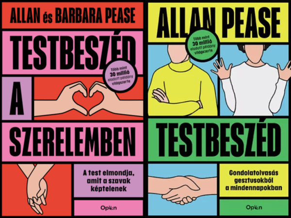 Barbara Pease Allan Pease - Testbeszd a szerelemben + Testbeszd (2 m)