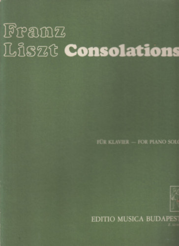 Consolations (fr klavier- for piano solo)