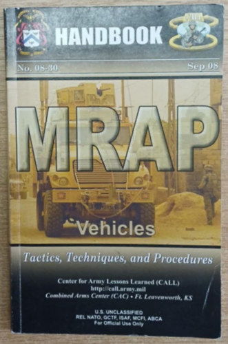 MRAP Vehicles handbook No. 08-30