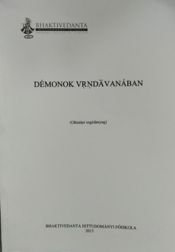 D�monok Vrndavan�ban - oktat�si seg�danyag