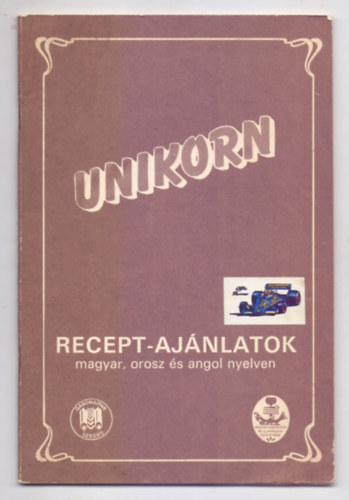 Unikorn recept-ajnlatok magyar-orosz-angol nyelven