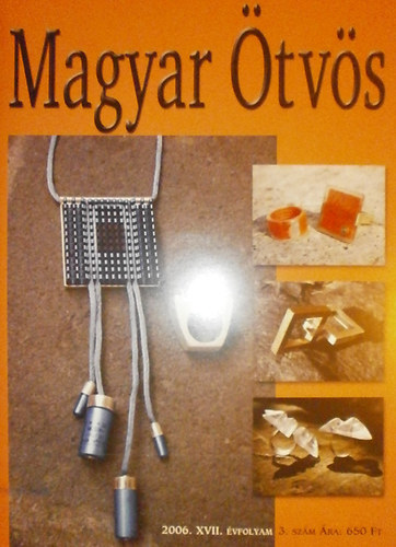 Gimesi Zsuzsa  (szerk.) - Magyar �tv�s XVII. �vfolyam 3. sz�m
