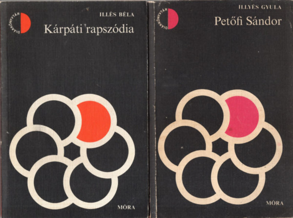2 db  Dikknyvtr knyv ( egytt ) 1. Petfi Sndor, 2. Krpti rapszdia