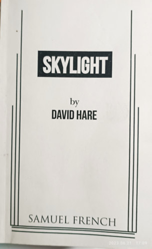 David Hare - Skylight -