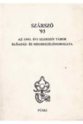 Püski Kiadó - Szárszó '93