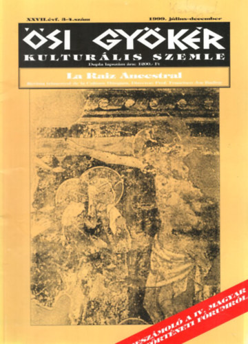 si Gykr  - Kulturlis Szemle XXVII. vf. 3-4. szm , 1999. jlius-december