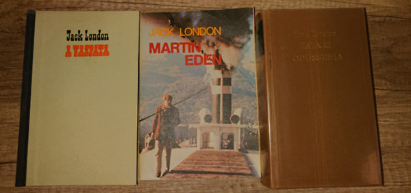 3 k�tet Jack Londont�l: A vaspata, Martin Eden, �szaki Od�sszeia