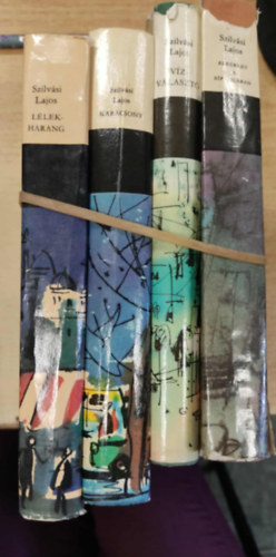 Szilv�si Lajos csomag (4 k�tet): V�zv�laszt� + L�lekharang + Kar�csony + Alb�rlet a S�p utc�ban