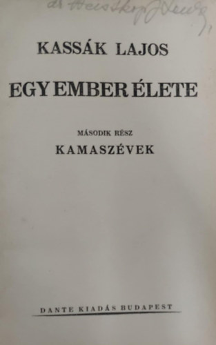 Egy ember lete II.