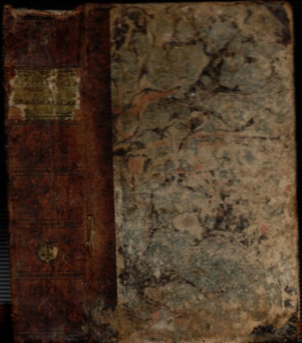 Institutiones Grammaticae in usum Scholarum regni Hungariae et Adnexarum Provinciarum (IV. rsz)