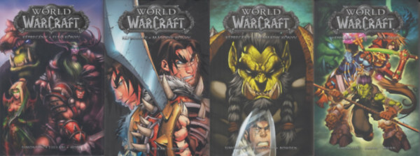 World of Warcraft kpregny I-IV. (Els knyv, Msodik knyv, Harmadik knyv, Negyedik knyv)