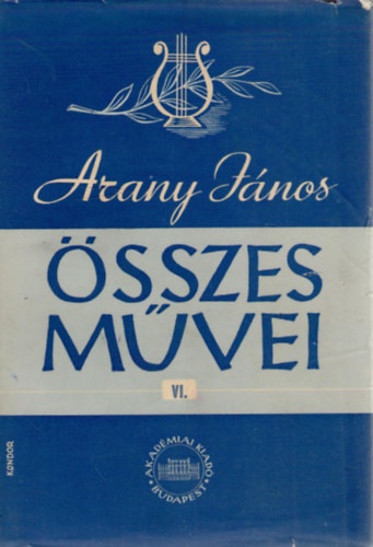 Arany j�nos �sszes m�vei VI.