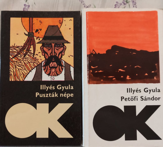 2 db Illy�s Gyula k�nyv (Olcs� k�nyvt�r): Pet�fi S�ndor, Puszt�k n�pe
