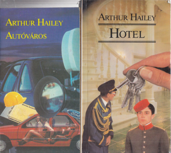 2db Arthur Hailey - Aut�v�ros + Hotel
