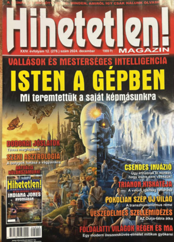 Hihetetlen magazin XXIV. �vfolyam 12. (278.) sz�m 2024. december