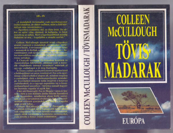 Colleen McCullough - Tvis-madarak (A Clearyek trtnete)